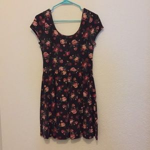 Floral Skater Dress